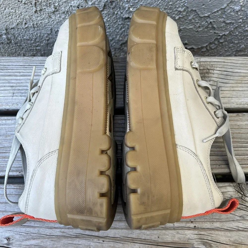 Sorel Shoes Women Size 9 Caribou X Platform Waterproof Sneakers Tan Beige‎ Cream